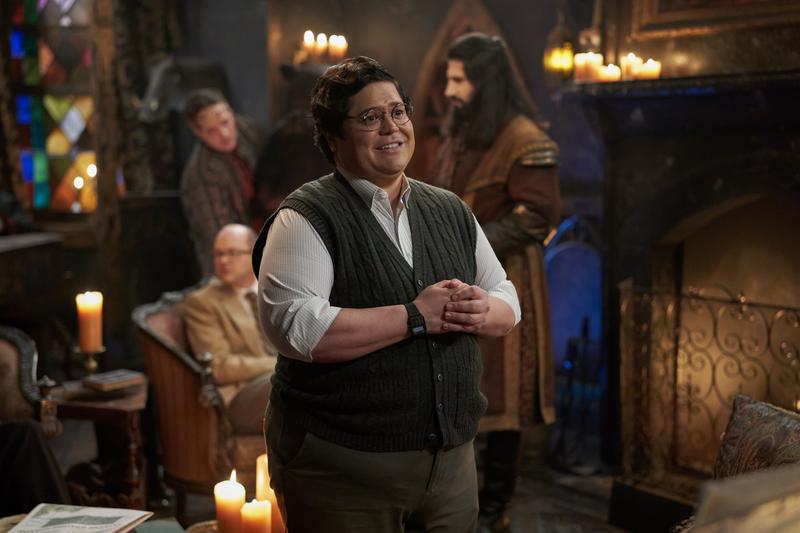 “WHAT WE DO IN THE SHADOWS” -- “The Finale” -- Season 6, Episode 11 (Airs Dec 16) — Pictured: Harvey Guillén as Guillermo.  CR: Russ Martin/FX